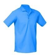 Polo Yaka Mavi T-Shirt