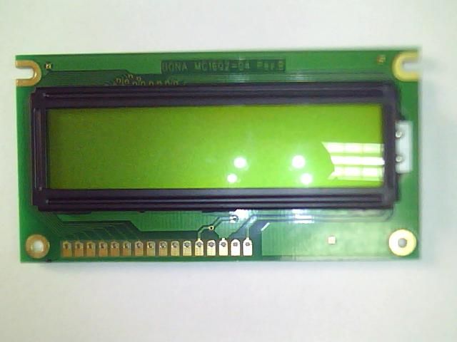2*16 LCD   YMS162-04 YESIL  44*80MM