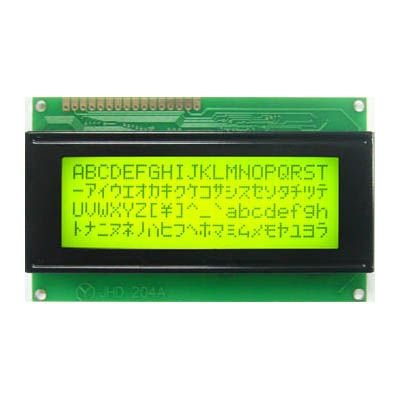 4*20 LCD   JHD204A  ( YEŞIL, MAVI )