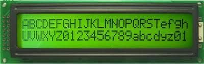 2*40 LCD  JHD242A  ( YEŞİL, MAVI)