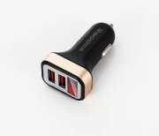 Reddax Çift Usb Led Ekran Araç Şarj Aleti 2.4A