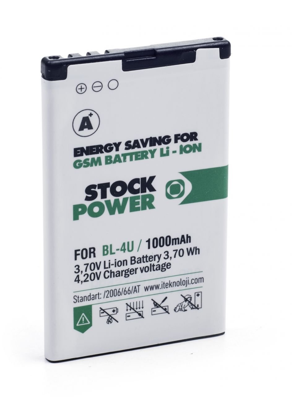 Stock Power Nokia BL 4U - 3120C (1000 mAh) Batarya