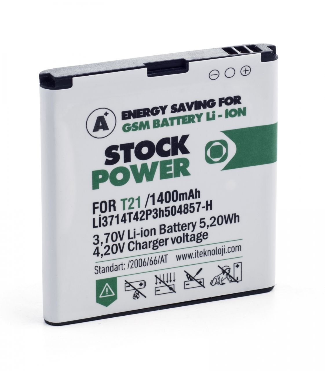Stock Power Turkcell T-21 (1400 mAh) Batarya