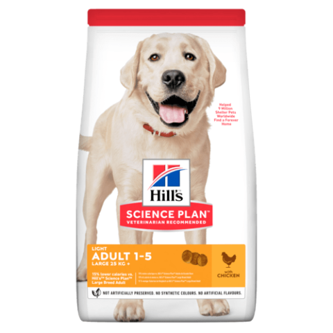 Hill's Science Plan Dog Adult 1-5 Advance Fitness Large Breed Chicken 14 Kg