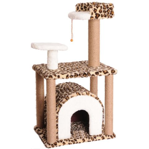 Cat House Kedi Tırmalama Kubbe Yuvalı S01