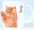 Ginger Kitten ''Hug in a Mug'' Chunky Kupa