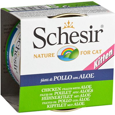 Schesir Tavuklu Aloe Yavru Kedi Konservesi 85 Gr