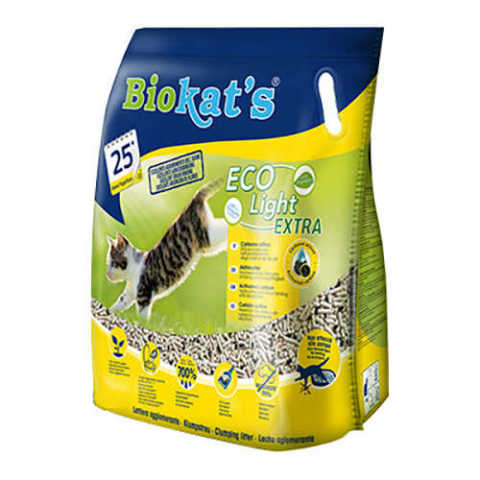 Biokat's Pelet Kedi Kumu Eco Light Extra Aktif Karbonlu 5 LT