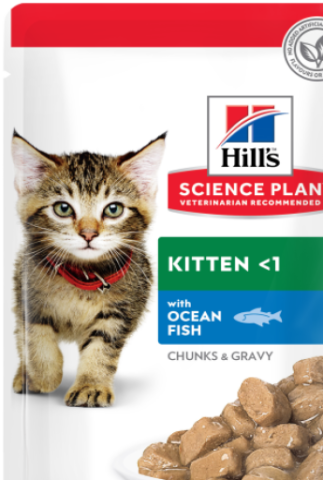 HILL'S SCIENCE PLAN Kitten Food with Ocean Fish 85 Gr