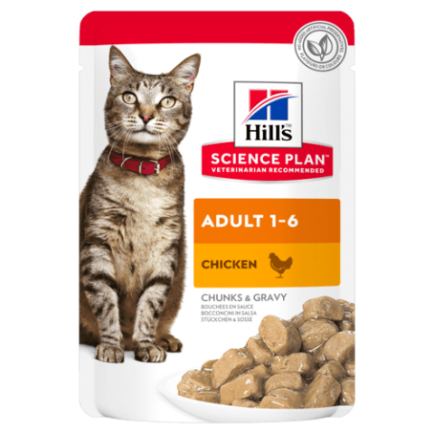 HILL'S SCIENCE PLAN Adult Cat Food with Chicken 85Gr