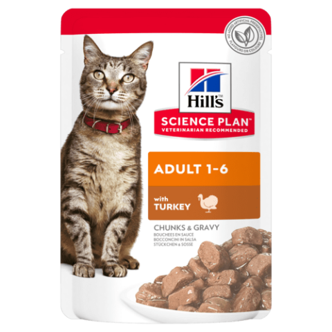HILL'S SCIENCE PLAN Adult Cat Food with Turkey 85 Gr