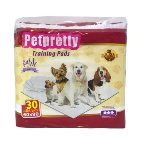 Pet Pretty Köpek Tuvalet Eğitimi Çiş Pedi Lavantalı 60x90 cm 30 Adet