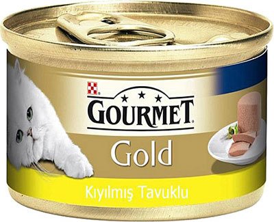 Gourmet Gold Tavuk Etli Kıyılmış Kedi Konserve Maması 85 Gr