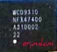 Samsung Note 3 Ses Entegresi WCD9310 IC Audio