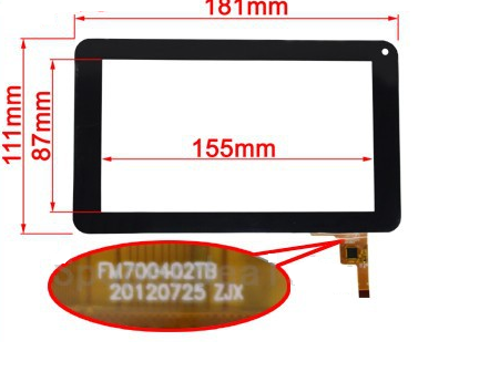 Technomax T4 TM-701 Tablet Dokunmatik Panel ORJ 089