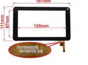 Hi-Level HLV-T703 Dokunmatik Panel 7 inç ORJ 089