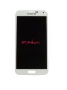 Samsung Glaxy S5 Ekran Dokunmatik Takım  G900 LCD BEYAZ