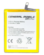 General Mobile GM5 Plus Batarya