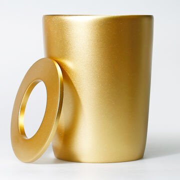 Conical Çöp Kovası Altın