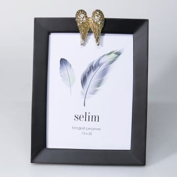 15x20 Freya Çerçeve Siyah Altın