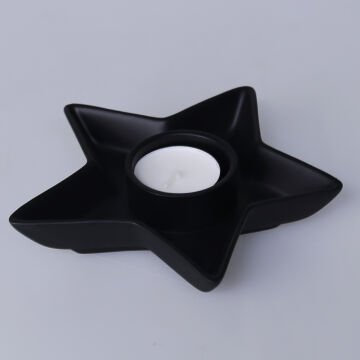 Evora Tealight Mumluk Siyah