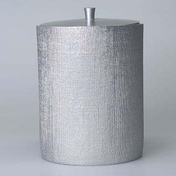 Linen Çöp Kovası Gümüş