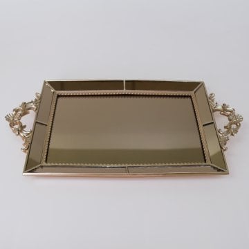 Julia Mirror Tray Mink