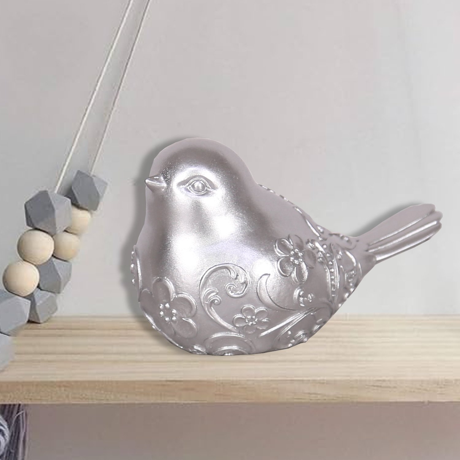 Birdy Dekoratif Obje Gümüş