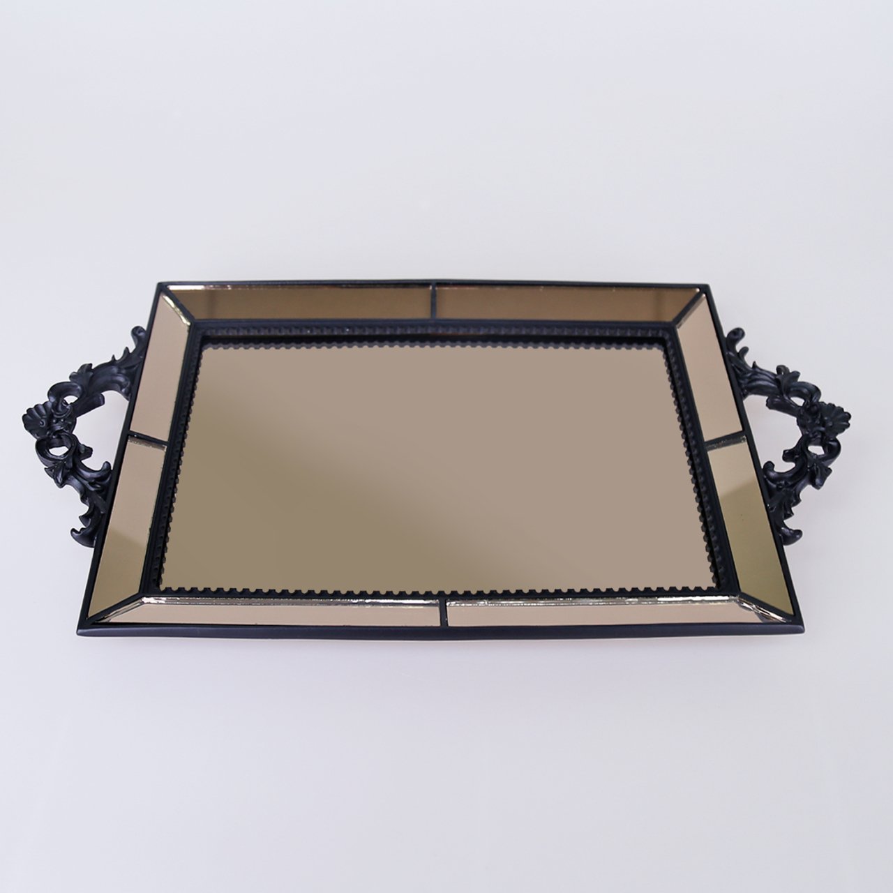 Mirrored tea tray sale