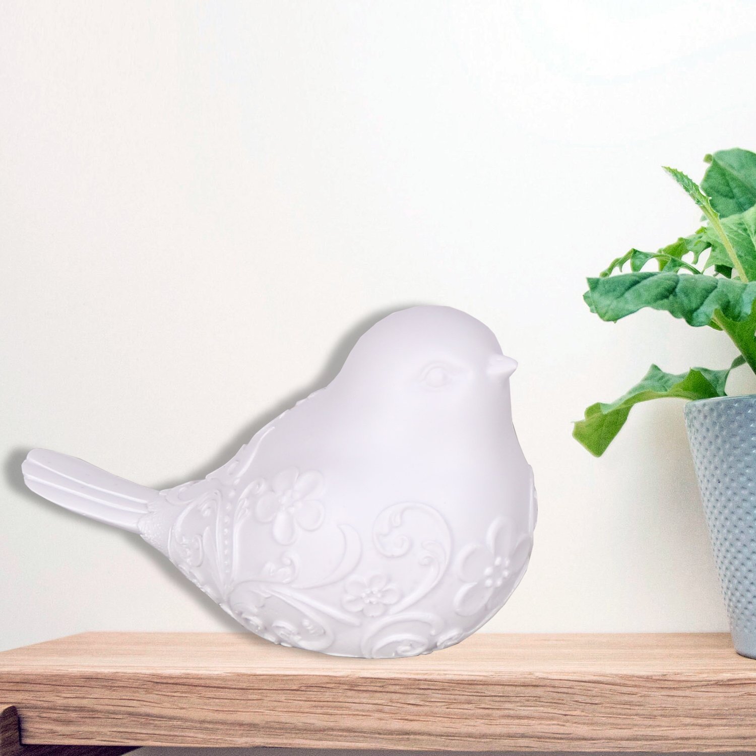 Birdy Dekoratif Obje Beyaz