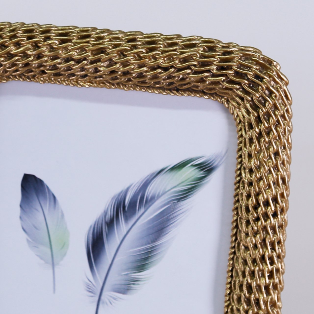 15x20 Chain Çerçeve Altın