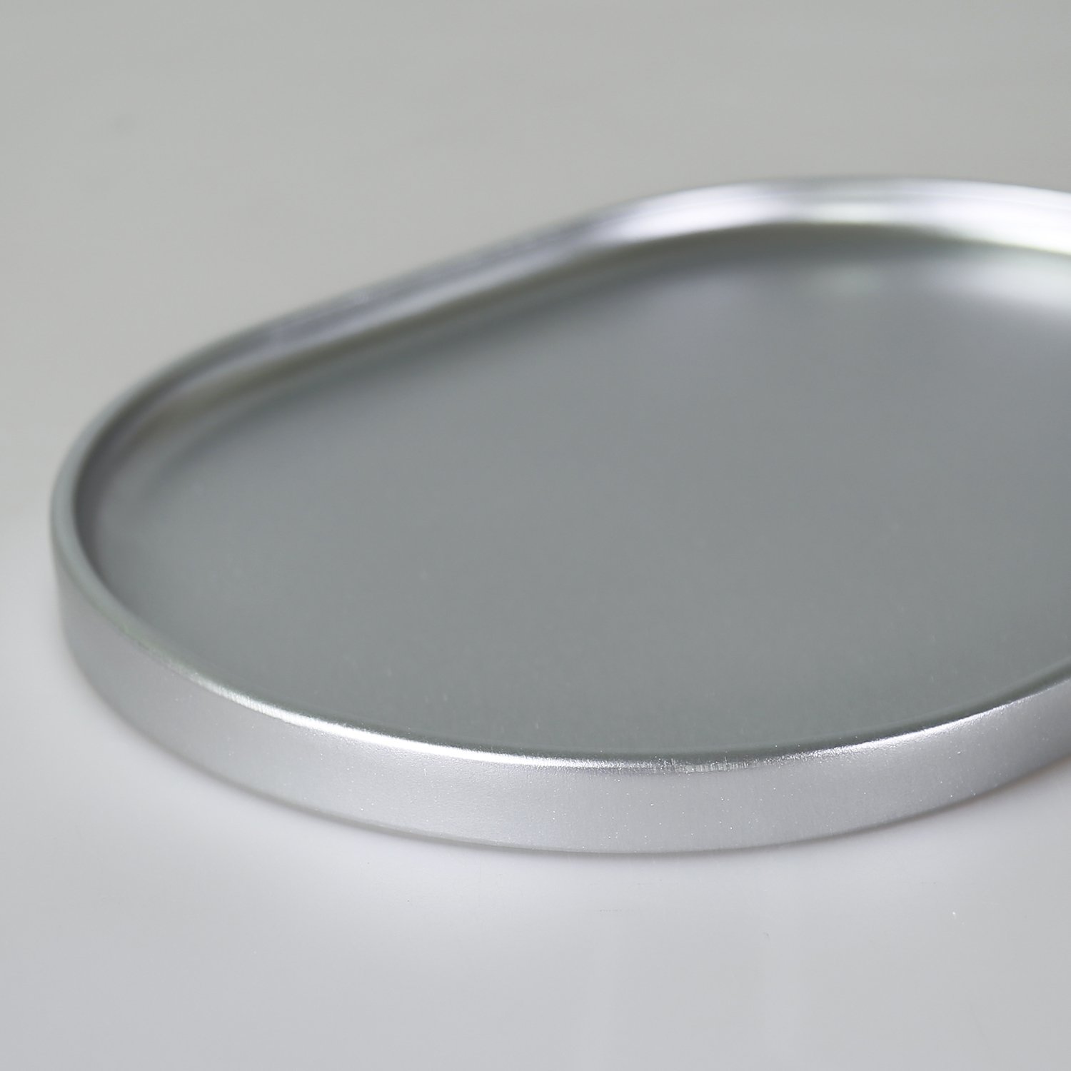 Victoria Oval Tepsi Büyük Gümüş