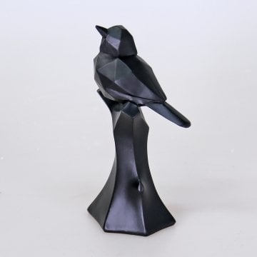 Sparrow 1'li Kuş Siyah