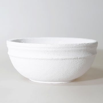 Vitale Large Bowl White