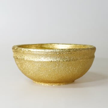 Vitale Small Bowl Gold