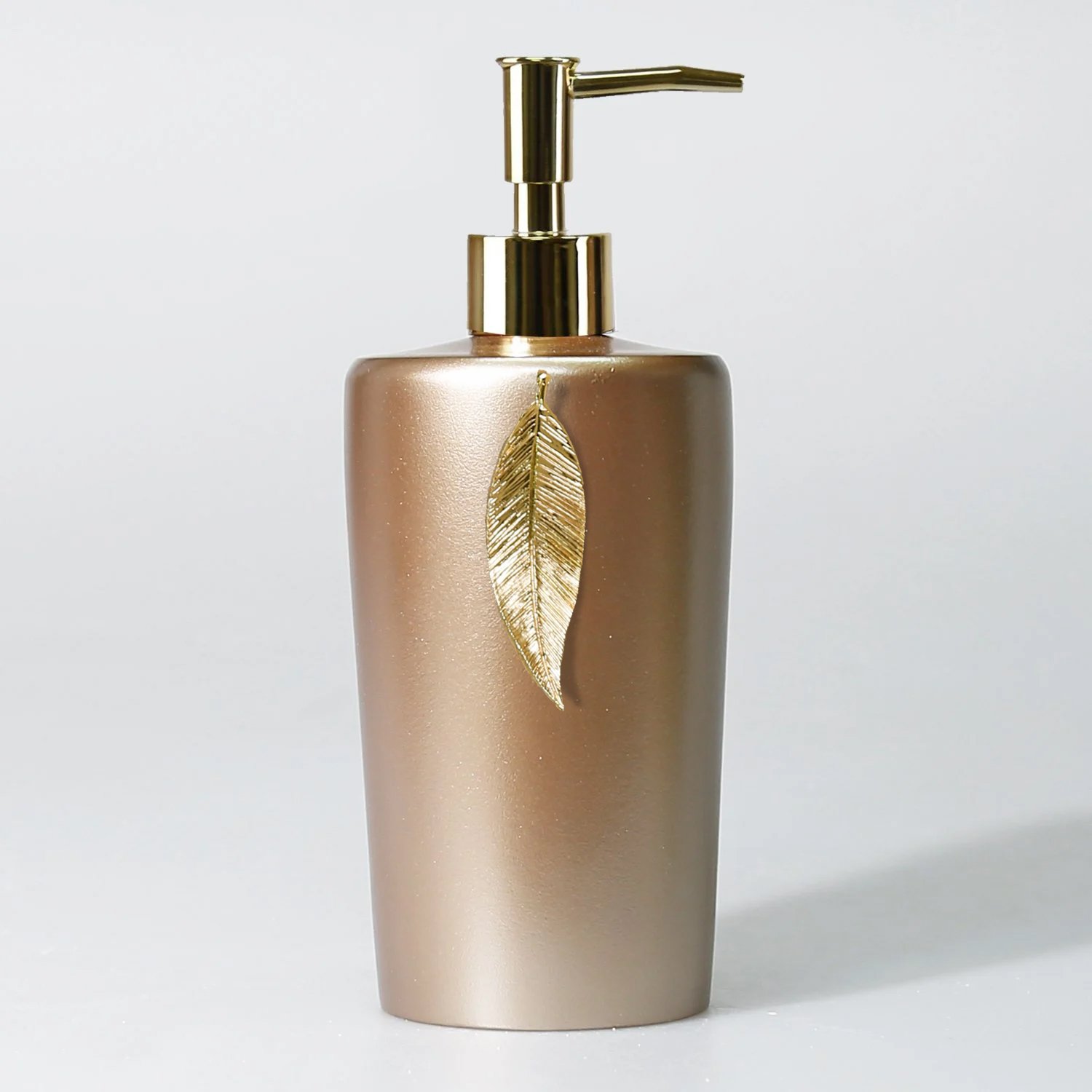 Leaf Banyo Seti Vizon Altın