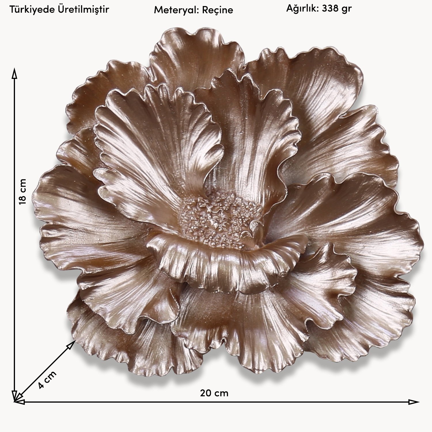 Azalea Decorative Flower Mink