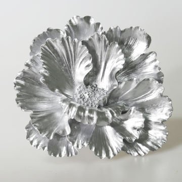 Azalea Decorative Flower Silver