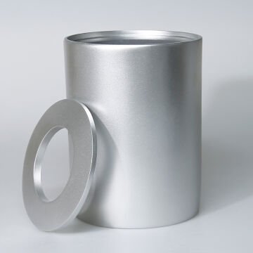 Victoria Dustbin Silver