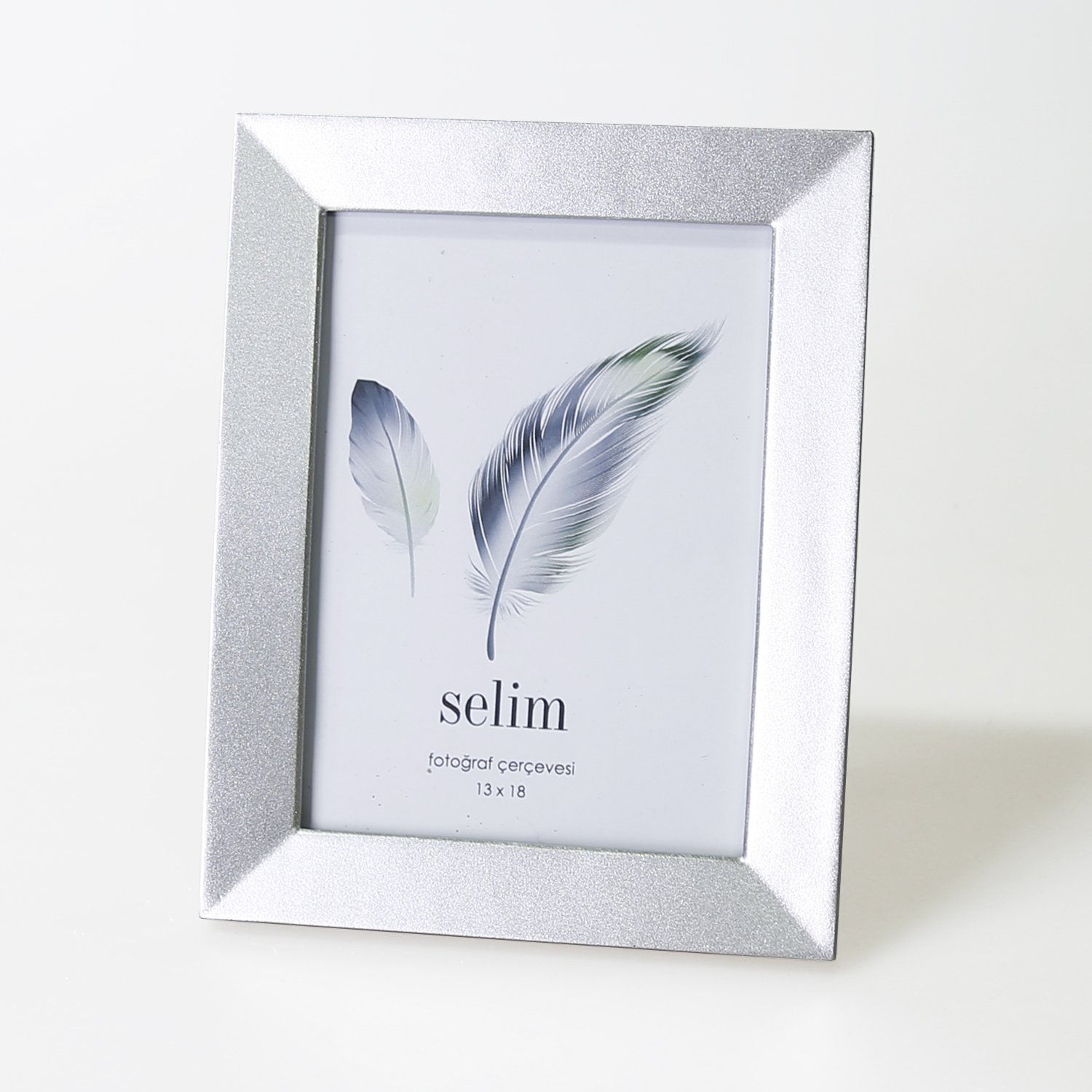 13x18 Plain Çerçeve Gümüş