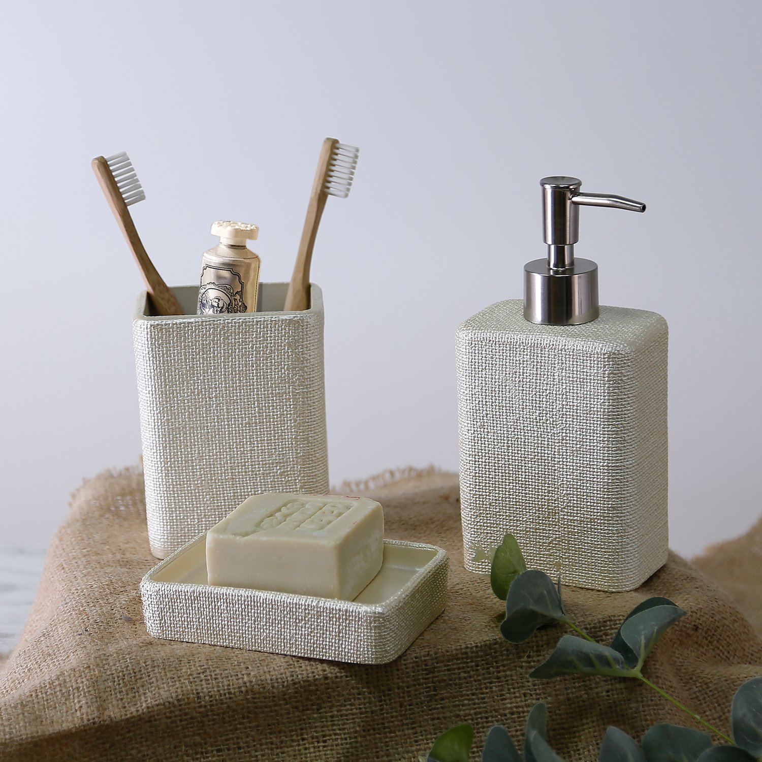 Linen Katı Sabunluk İnci