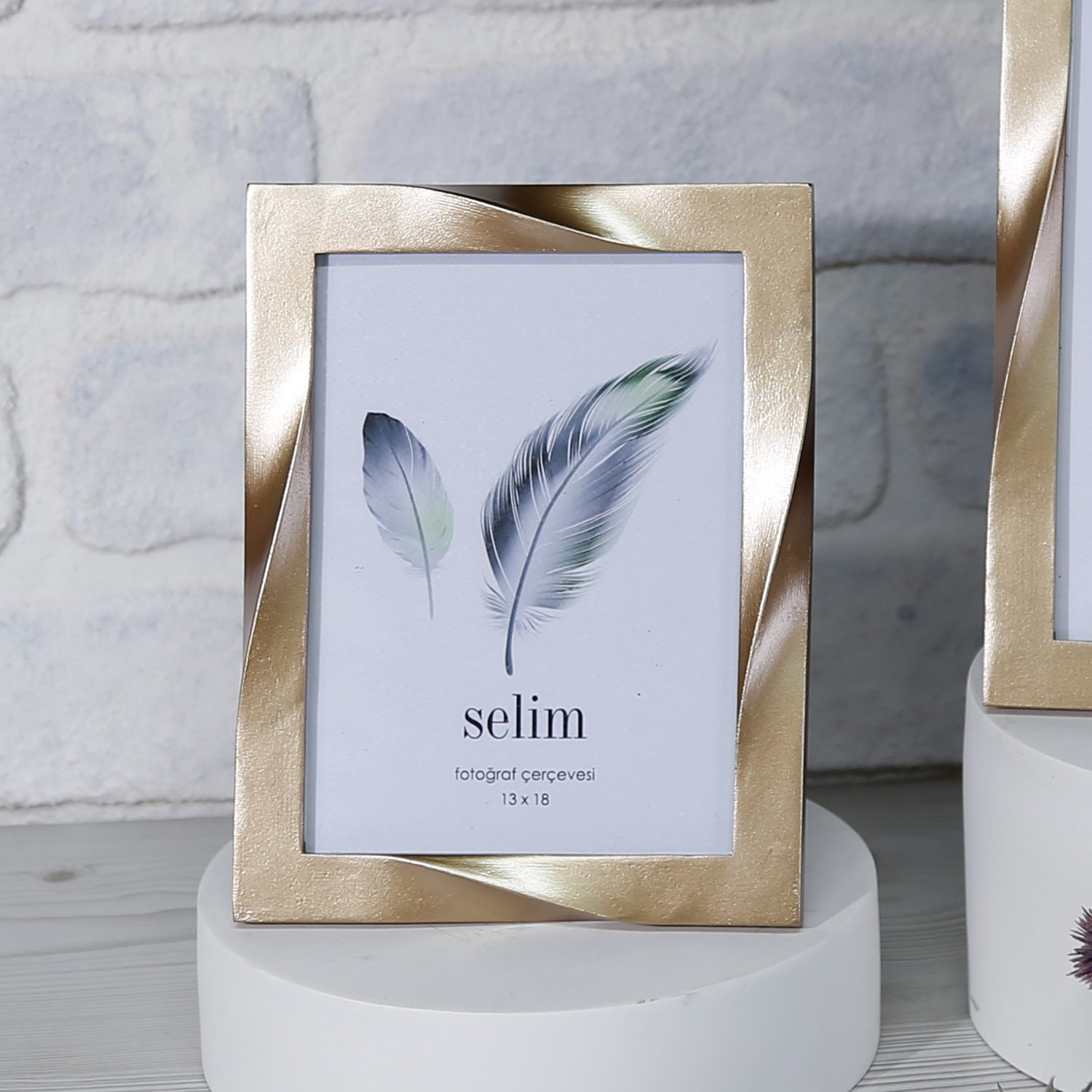 13x18 Curved Frame Mink