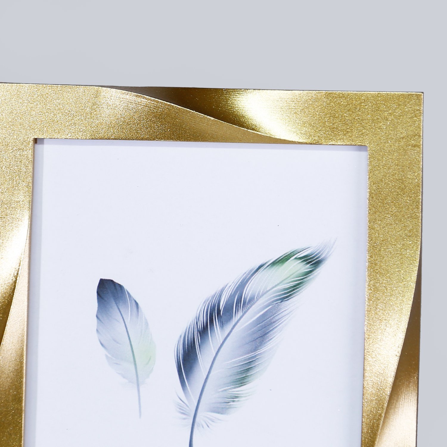 13x18 Curved Çerçeve Altın