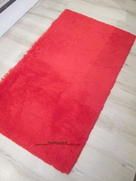 Doğuş Peluş Tavşan Tüyü 80x140cm Kaymaz Tabanlı Halı Beyaz