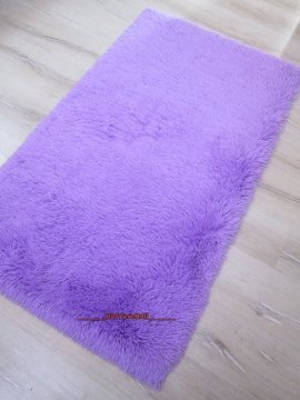 Doğuş Peluş Tavşan Tüyü 80x140cm Kaymaz Tabanlı Halı Beyaz