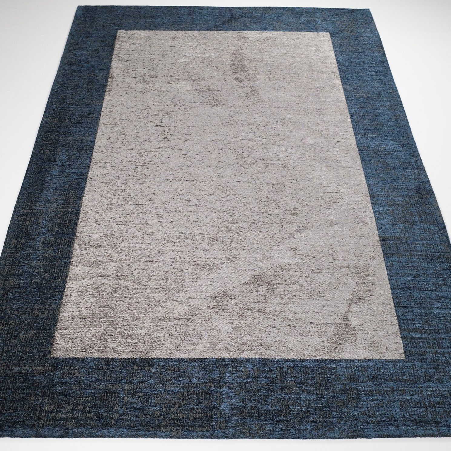 Eko Halı Capella CPL902 Antrasit Lacivert İnce Dokuma Halı 160x230 cm