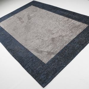 Eko Halı Capella CPL902 Antrasit Lacivert İnce Dokuma Halı 160x230 cm