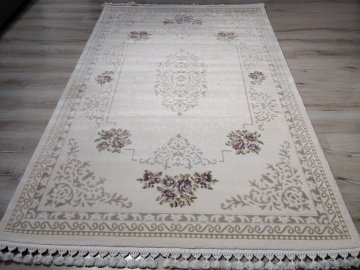 Halı Sarayı Samira 12814R Krem 125x180 cm Salon Halısı