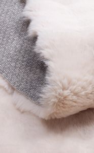 Eko Halı SANDY SND PLAIN BEIGE Özel Yüksek Alçak Dokulu Yumuşak Tuşeli Suni Kürk