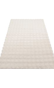 Eko Halı SANDY SND PLAIN BEIGE Özel Yüksek Alçak Dokulu Yumuşak Tuşeli Suni Kürk
